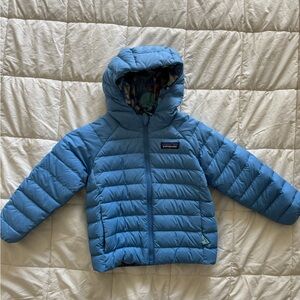 Patagonia Sky Blue Hooded Jacket